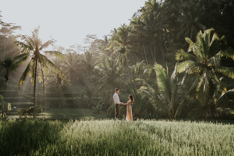 Bali wedding photography and prewedding photographer at villa beji indah | Jeremiah and Cynthia | Photo by Gustu